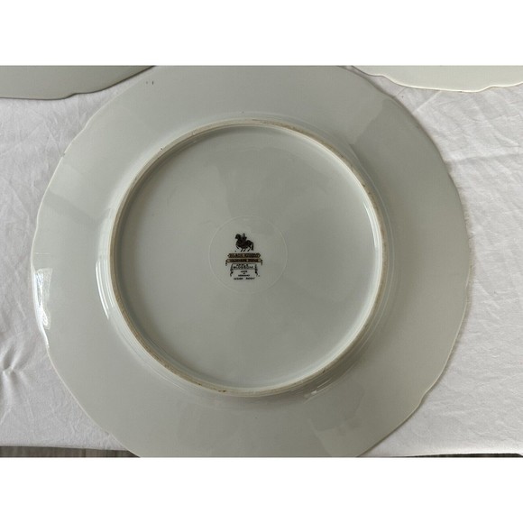 3 Apple Blossom (Cream Background) by BLACK KNIGHT Dinner Plate Made in Germany - Picture 7 of 9
